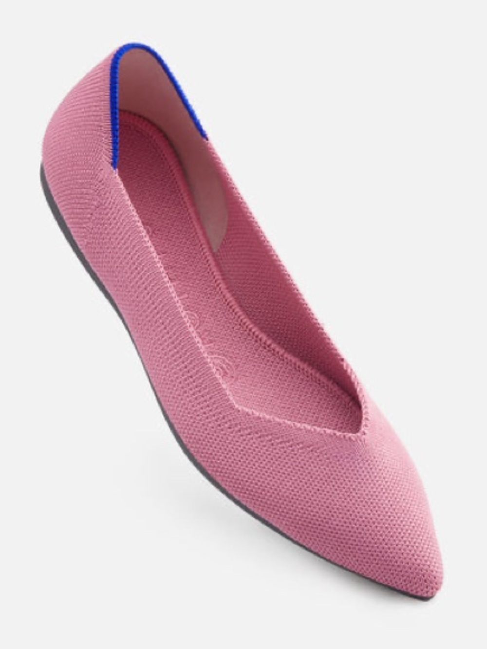 Rothy’s the Point flats Rosebud Pink Sz 8